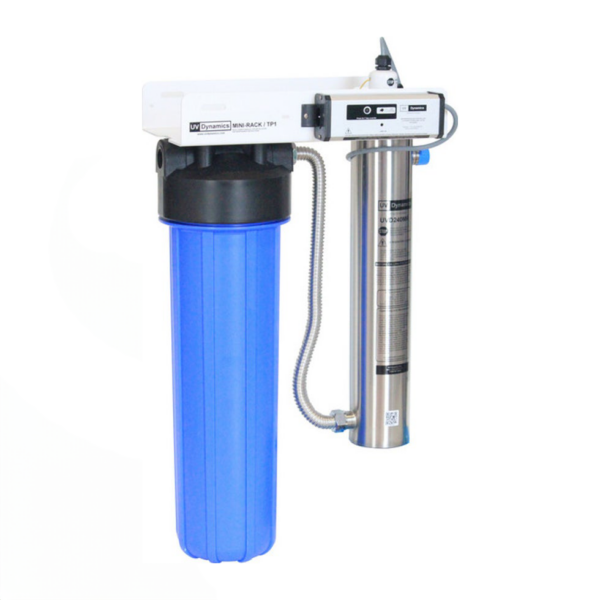 UV Dynamics 13GPM Mini Rack UV System with 20″ Sediment Filter – Pure ...