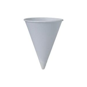 4 OZ Cone Paper Cups, Case of 1000