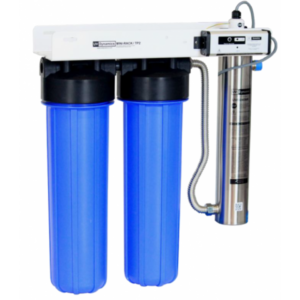 UV Dynamics Mini Rack UV System, 8gpm, 20" Sediment & Carbon Filters (Colour Screen)