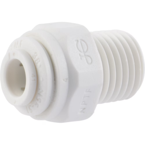 Male Connector, 1/4″ x 1/4″ (John Guest)