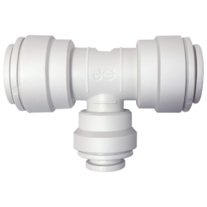 Union Tee, 3/8″ x 3/8″ x 1/4″ (John Guest)