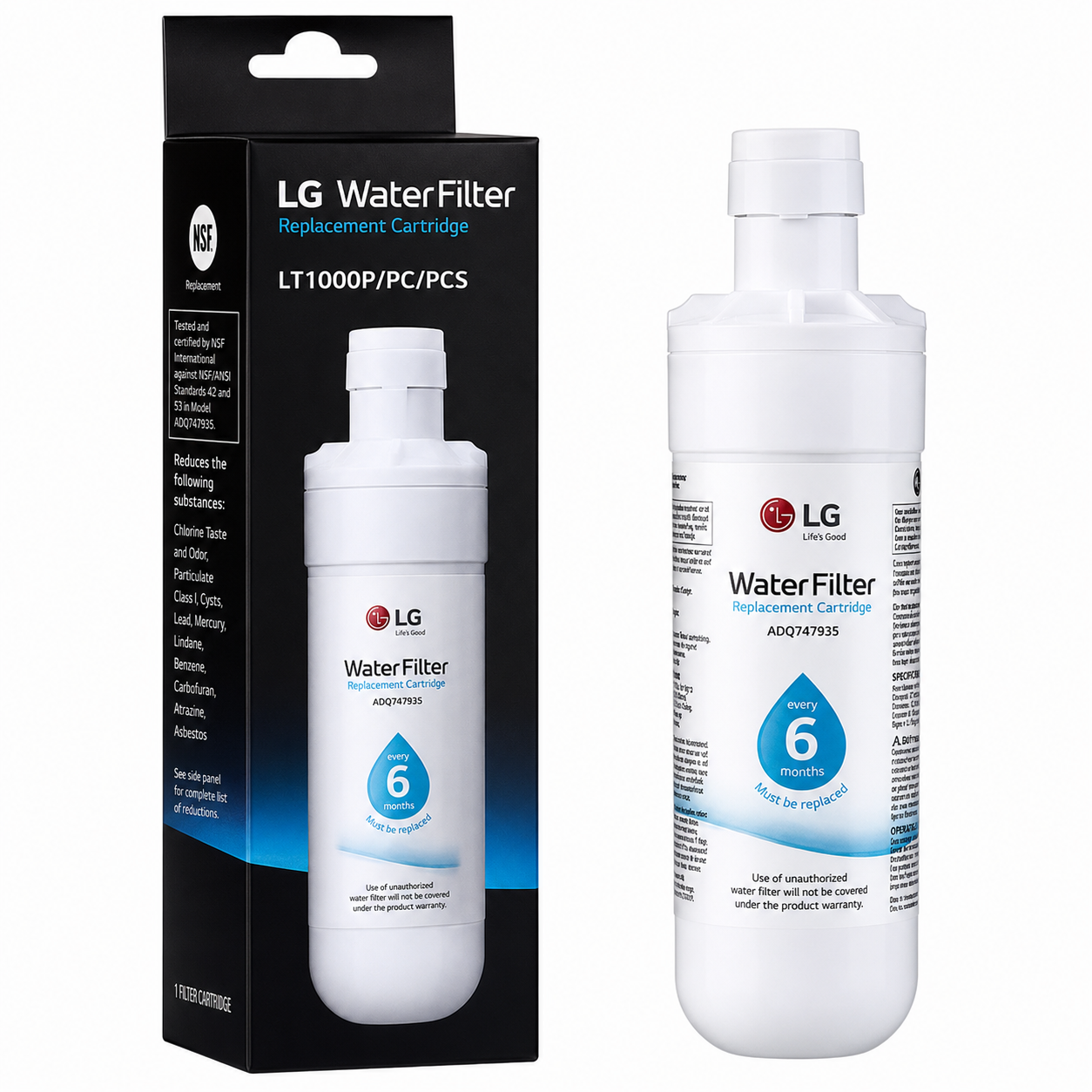 LG LT1000P/PC/PCS Fridge Filter